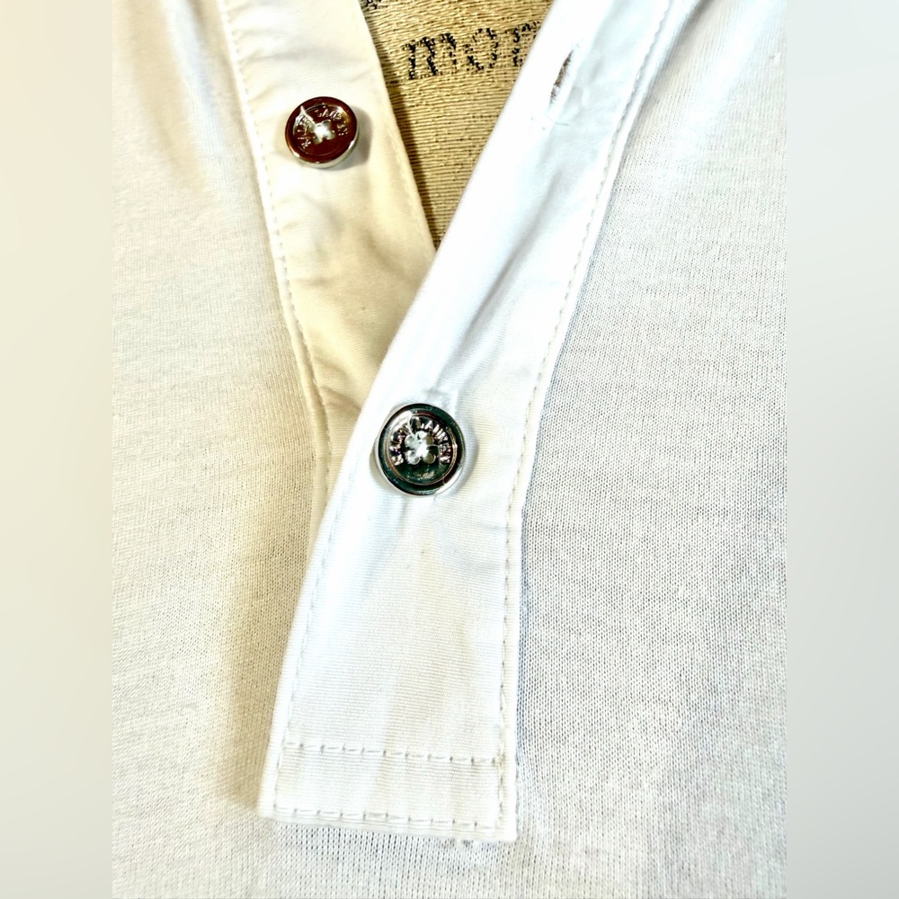 Ralph Lauren Golf ‘TAILORED GOLF FIT’ White Polo Shirt Sz S Retail $168 - Picture 6 of 7